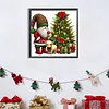 (40*40cm)Christmas Gnome - Full Round Drill Diamond Painting