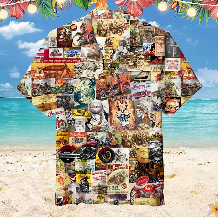 Indian Motorcycle | Unisex Hawaiian Shirt