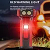 Rotating Work Light Rechargeable Flashlight Camping Torch for Work and Outdoor