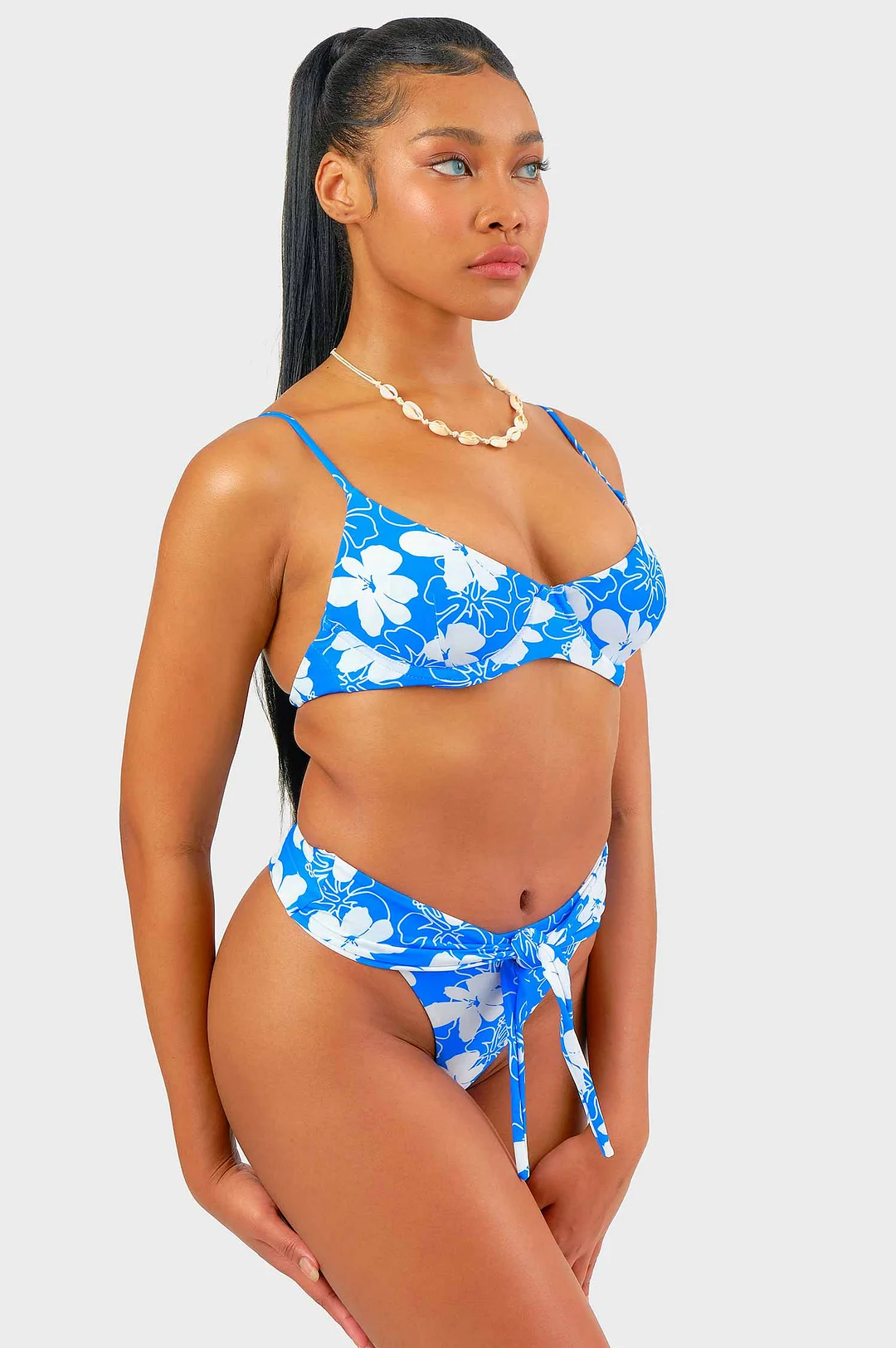 Delilah High Waist Cheeky Bottoms / Kai Aloha FINAL SALE