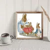 Rabbit-14CT Stamped Cross Stitch Kit(21*22cm)