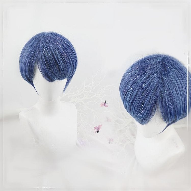 Blue Pastel Harajuku Lolita Cosplay Wig SP1811652