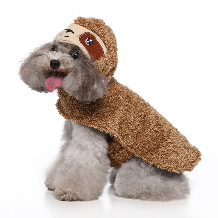 Teddy Dog Sweater Halloween Outfits For Dogs-elleschic