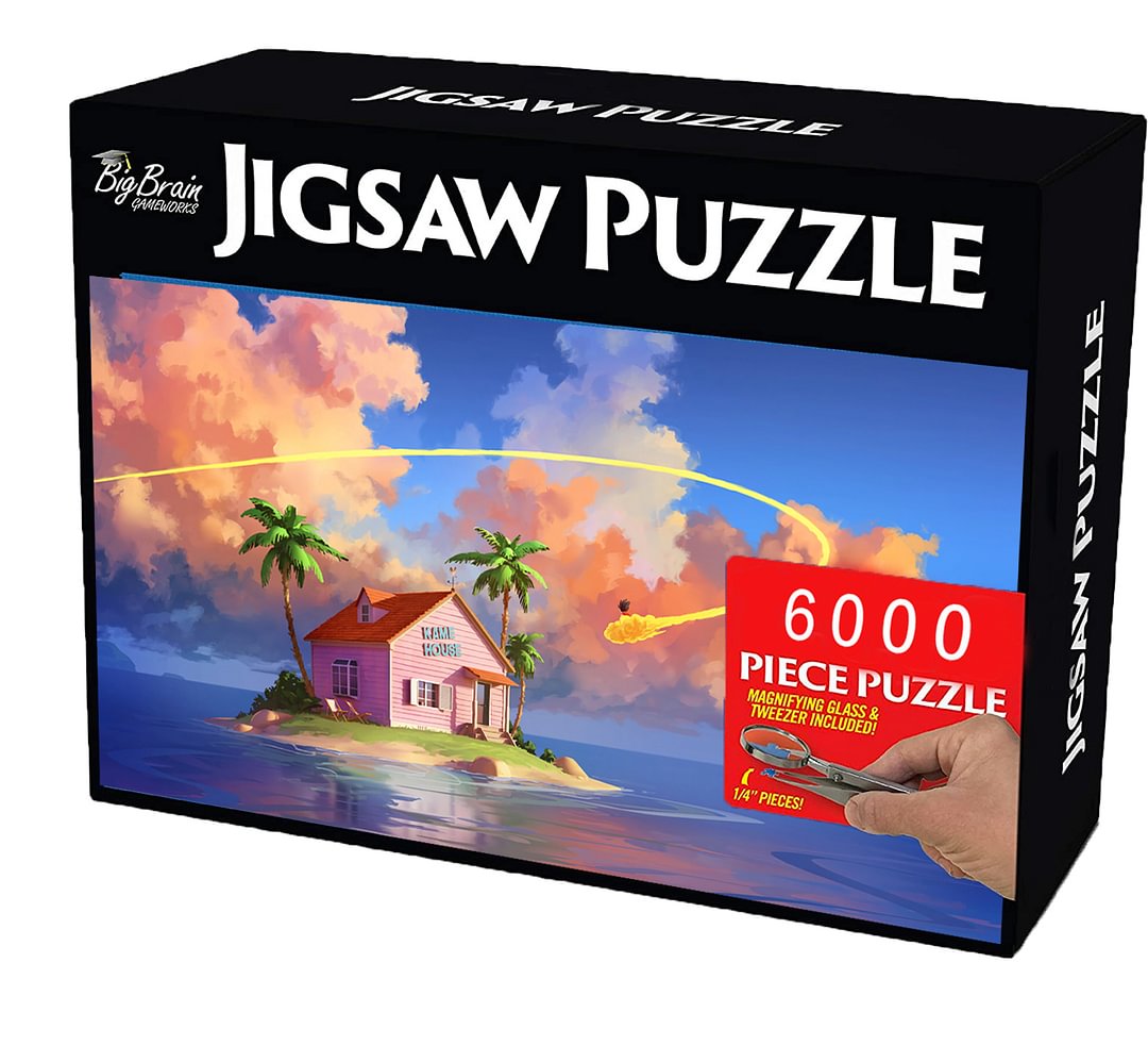 Kame House - Dragon Ball Inspired Puzzle Jigsaw