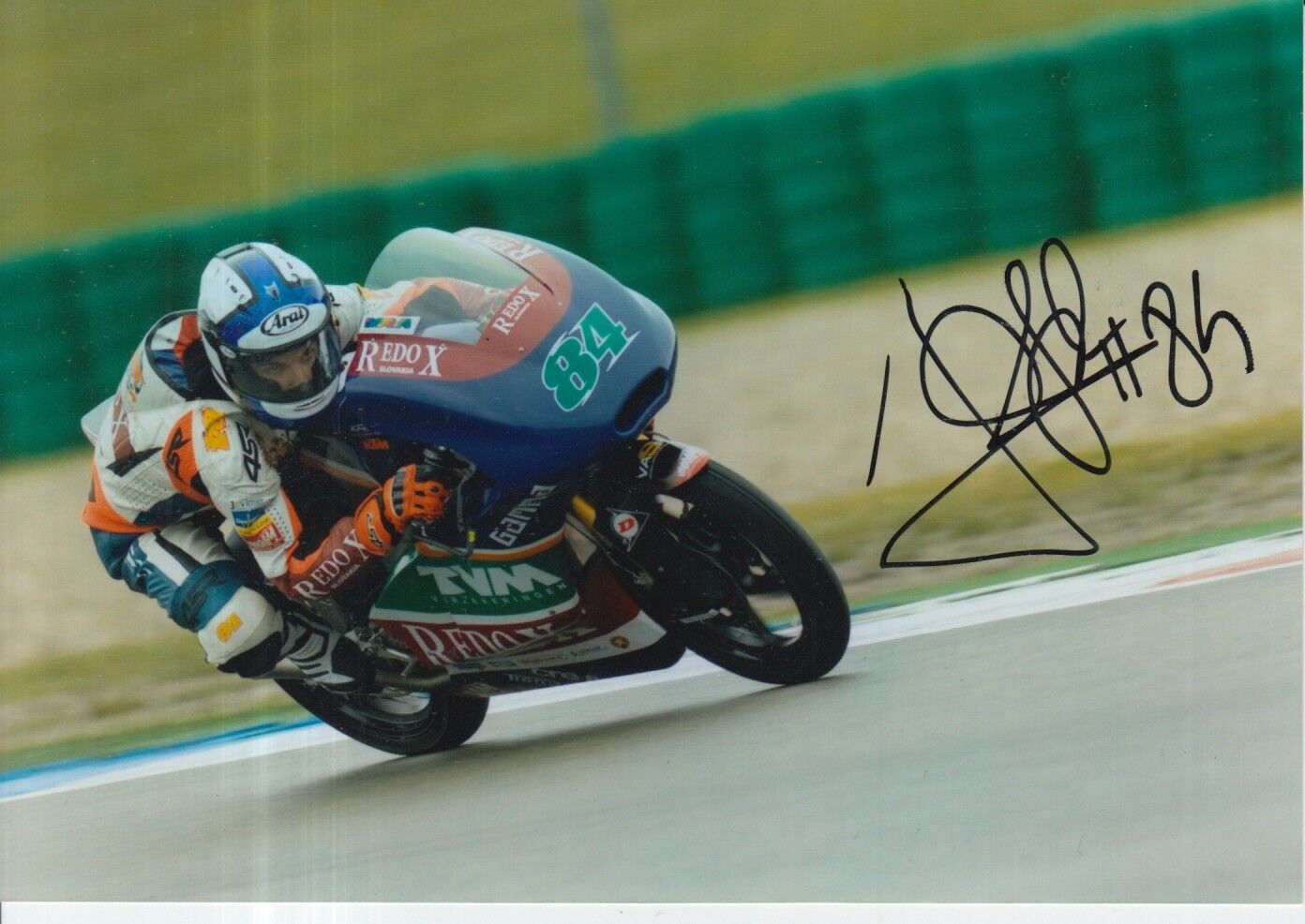 Jakub Kornfeil Hand Signed 7x5 Photo Poster painting Redox-RW Racing Moto3 MotoGP.