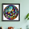 (Counted/Stamped) Butterfly - 18CT Cross Stitch 20*20cm/7.87*7.87in