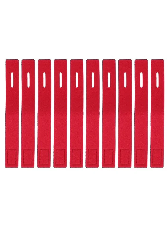 pornhint Pornhint 10PCS Fishing Rod Straps Adjustable High Flexibility Skid Resistance Rod Straps for Fishing Rod