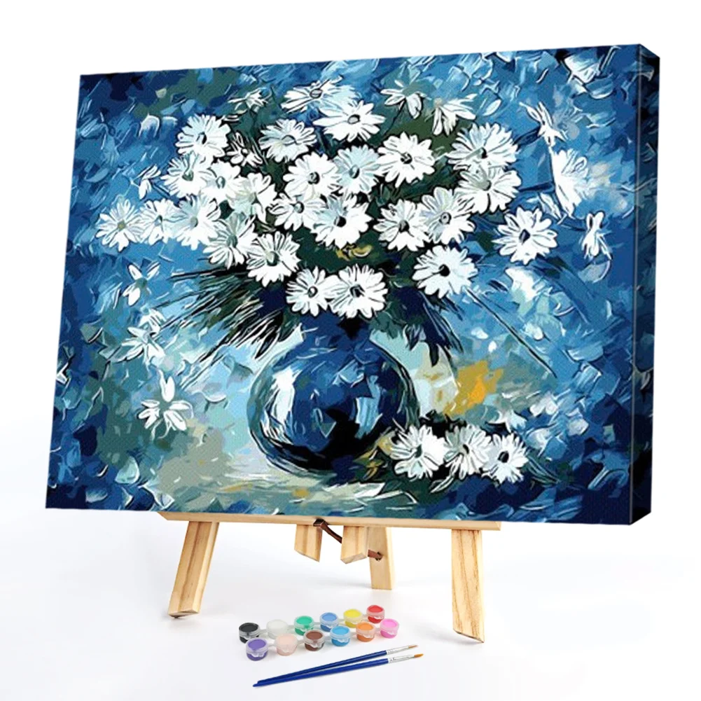 Flowers - Paint By Numbers (50*40)