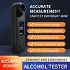 LCD Digital Display Alcohol Breathalyzer Tester Type C Charging for Personal Use