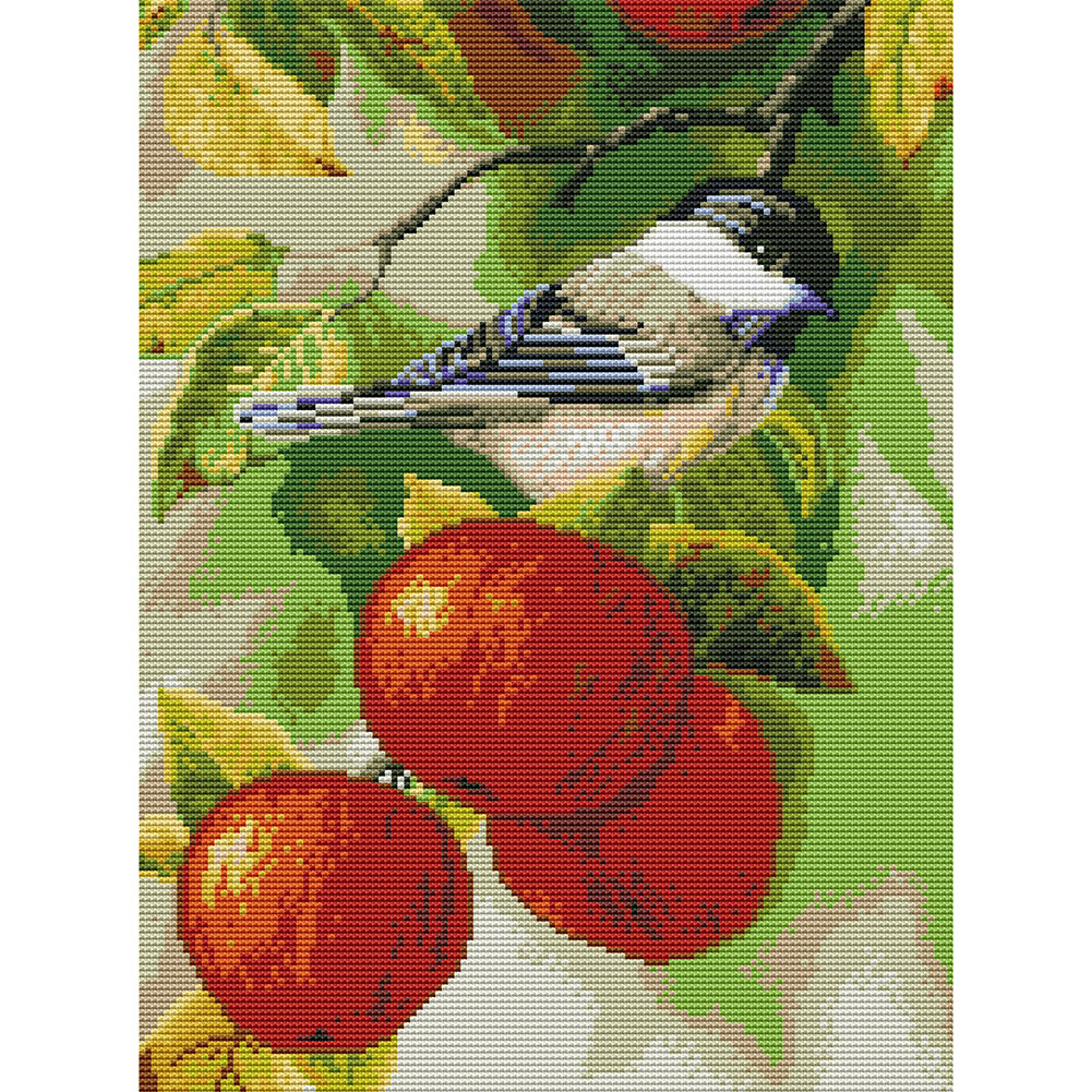 

Little Bird - 11CT Stamped Cross Stitch - 46*36CM, 501 Original