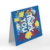 (US Only)12PCS DIY Diamond Painting Greeting Card Set Festival Pattern Congratulations