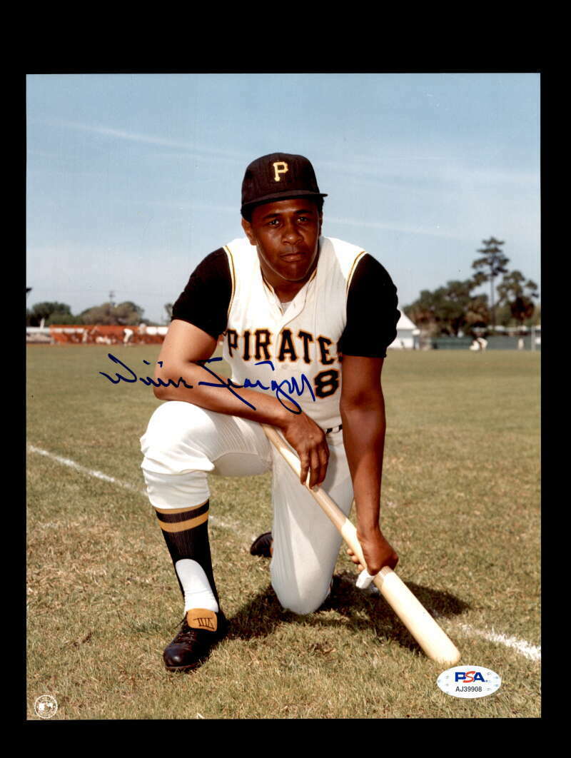 Willie Stargell PSA DNA Coa Signed 8x10 Photo Poster painting Pirates Autograph