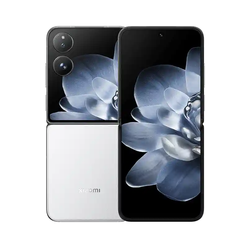 小米MIX Flip 小折叠屏 4.01英寸多功能超大外屏 第三代骁龙8 12GB+256GB 白色 5G拍照AI手机