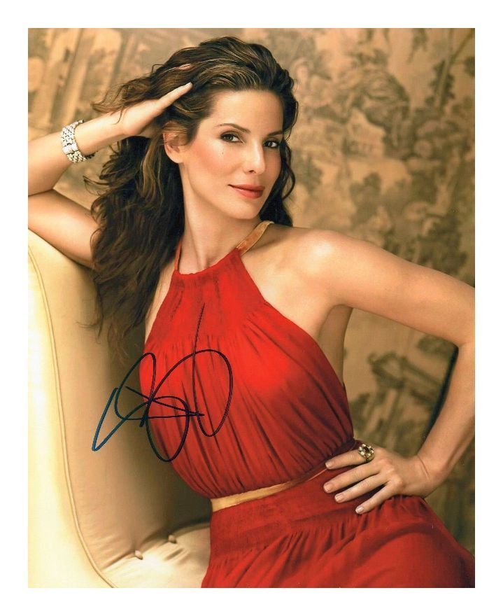 SANDRA BULLOCK AUTOGRAPHED SIGNED A4 PP POSTER Photo Poster painting PRINT 2