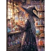 Witch-11CT Stamped Cross Stitch 50*65cm/19.69*25.59in(Big Size)