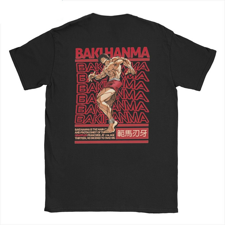 BACKPRINT BAKI HANMA TEE