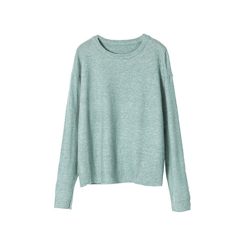 toppies 2021 womens sweater autumn winter knitted tops round neck pullover sweater Korean winter clothes