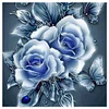 >SALE<Rose 5D Diamond Painting Embroidery DIY Craft Cross Stitch Home Decor(Blue
