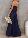 Simple Empire Off-The-Shoulder Maxi Dress