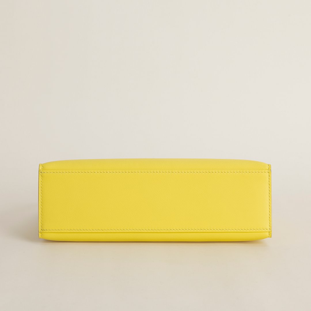 Kelly pochette Swift 9R Lime PHW