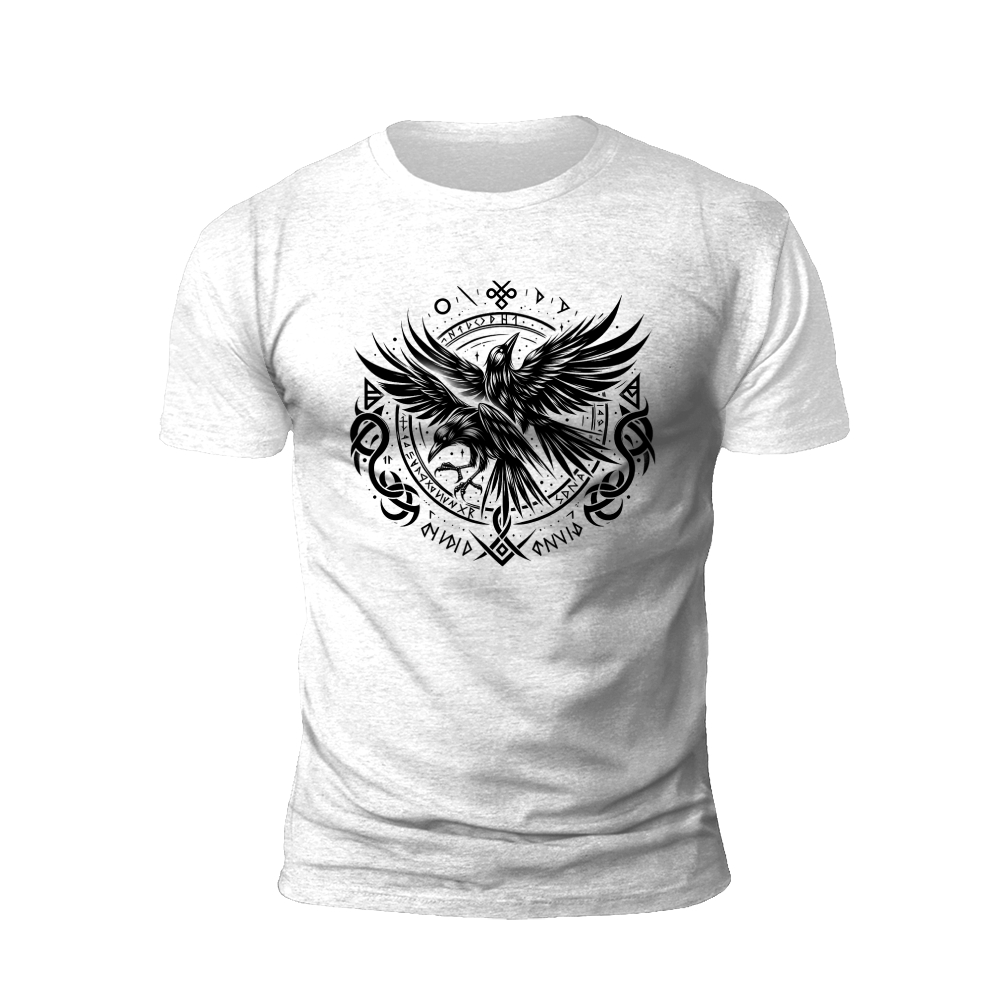 Norse Falcon: Runic Flight T-shirt