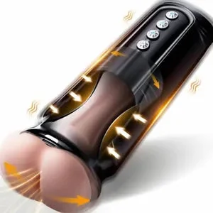 Automatic Male Masturbator Sucking Cup with Swing Stroker Anal Sex Toys for  Men