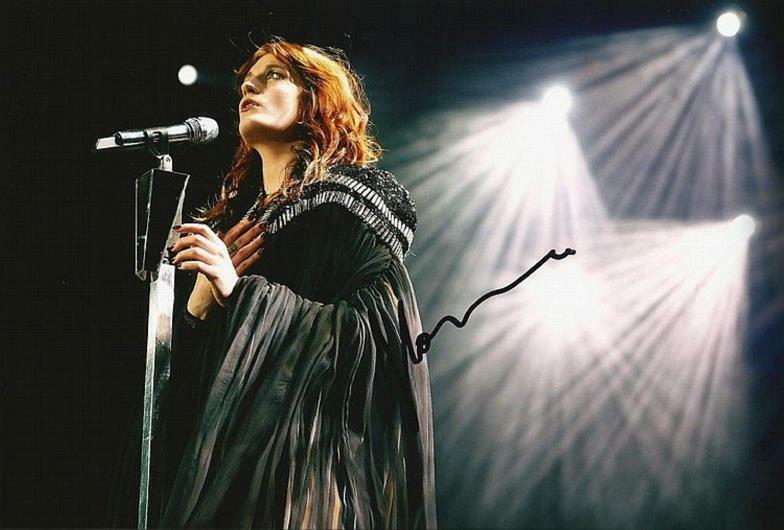 FLORENCE WELCH Signed Photo Poster paintinggraph - Rock / Pop Singer & THE MACHINE - preprint