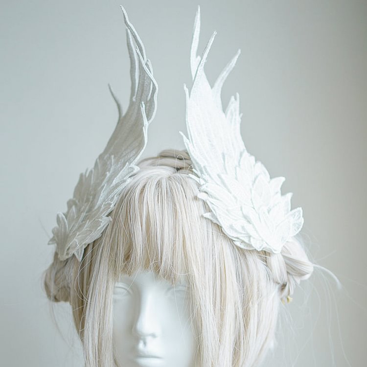 Goddess Angel Demon Wings Hairpin - Gotamochi Kawaii Shop, Kawaii Clothes