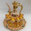 Vintage Handmade Fine Turkish Wine Set of 8