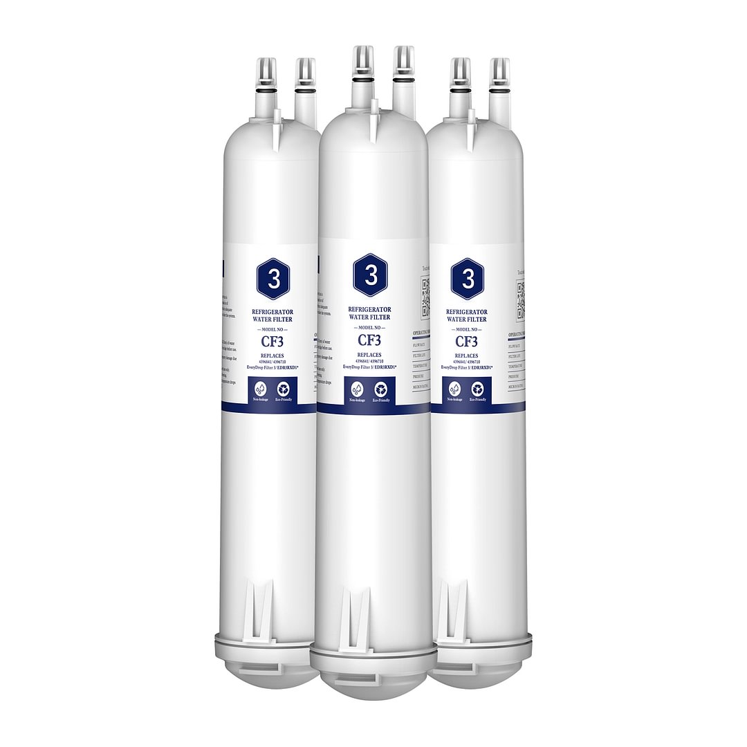 CoachFilters Compatible EDR3RXD1 Refrigerator Water Filter, 4396841, 4396710, 3Pack