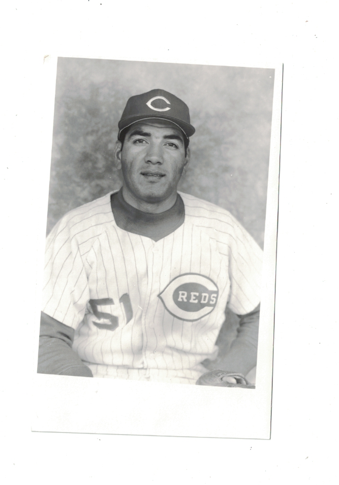 Jorge Rubio Cincinnati Reds Vintage Baseball Kodak Postcard RH2