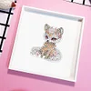 6PCS DIY Diamond Painting Refrigerator Magnets Sticker Kit (Funny Fox)