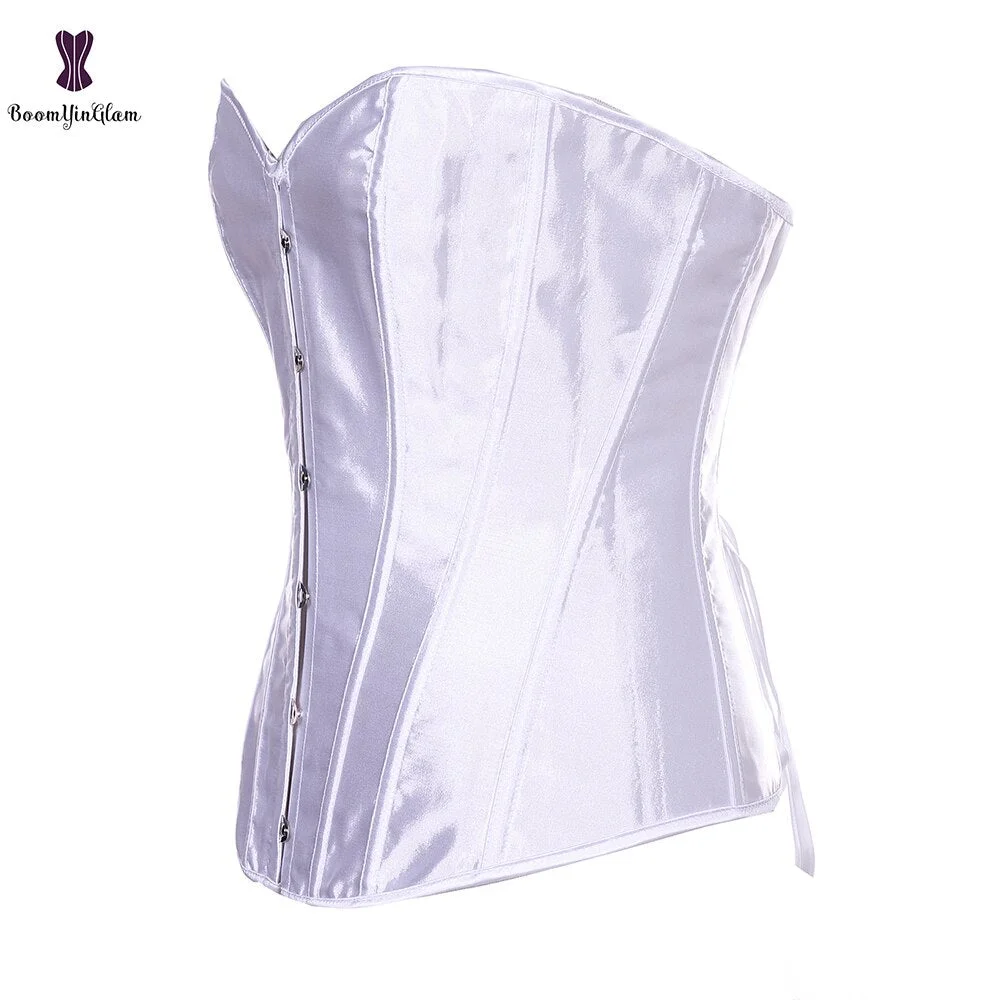 Plus Size Women's Body Shapewear Costume Party Wearing Clothing Colored Corset Bustier With G String 818#
