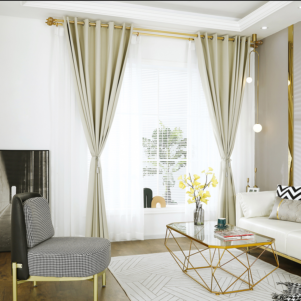 

Blackout Curtain Blind Panel Drapes Window Screen for Bedroom (1.34x2.4m, 501 Original