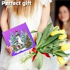 6pcs DIY Diamond Painting Grußkarte Set für Urlaub Segen Weihnachtsgeschenk