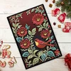 (US Local)Flower Bird Special Shaped Diamond Painting Journal Notebook for Adults