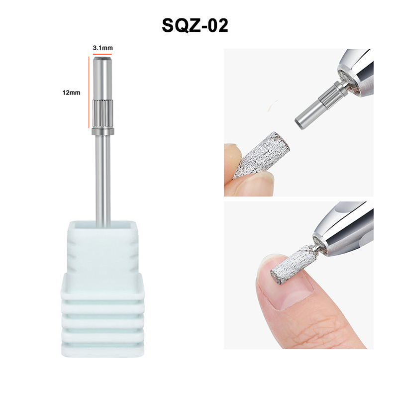 Birthday Nails – 3.1mm Sanding Band Grinding Heads Mini Ring Bearing Nail Polish Bits Electric Manicure Machine Gel Remover Nails Accessory Tools | Cnneeds