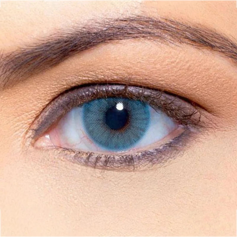 Blue Yearly Contact Lenses For Daily Wearing 14.2mm