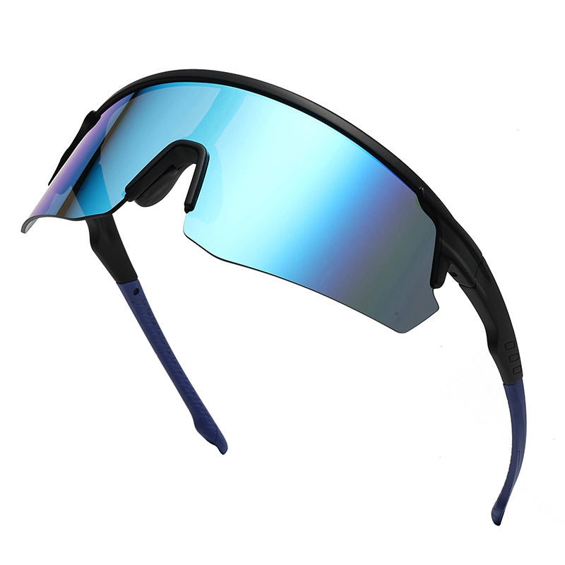 Minimalist Gradient Color Ac Special-Shaped Mirror Full Frame Glasses