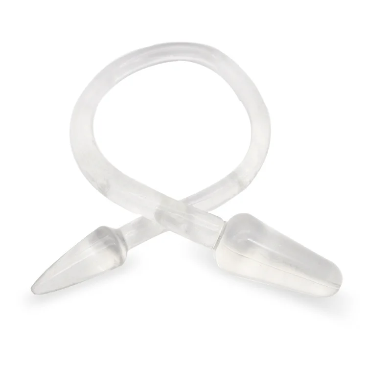 Water Soluble TPR Double Penetration Anal Plug