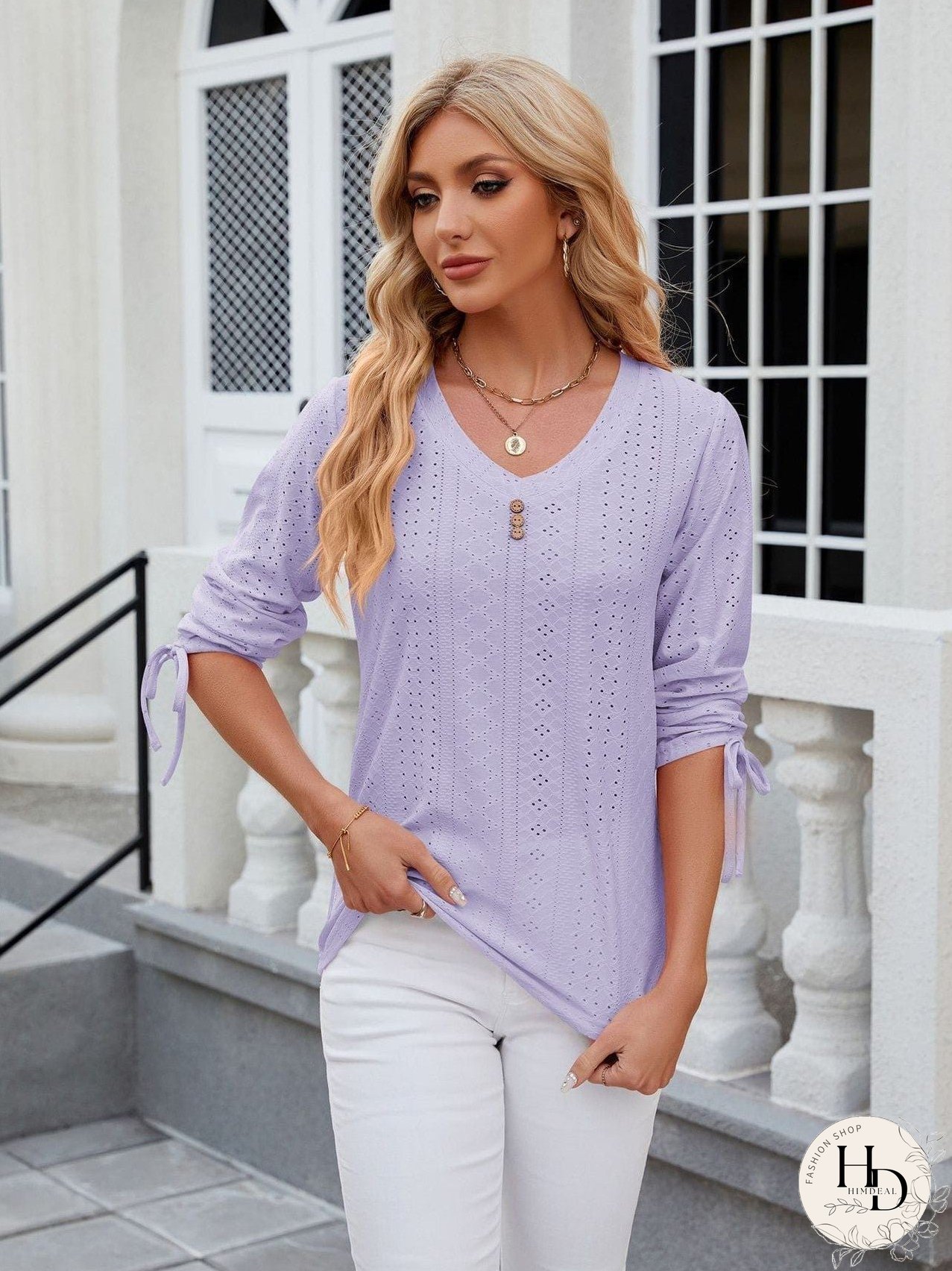 Versatile Knit Mock Neck T-Shirt