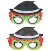 DIY Diamond Painting Christmas Funny Game Glasses | Witch Hat