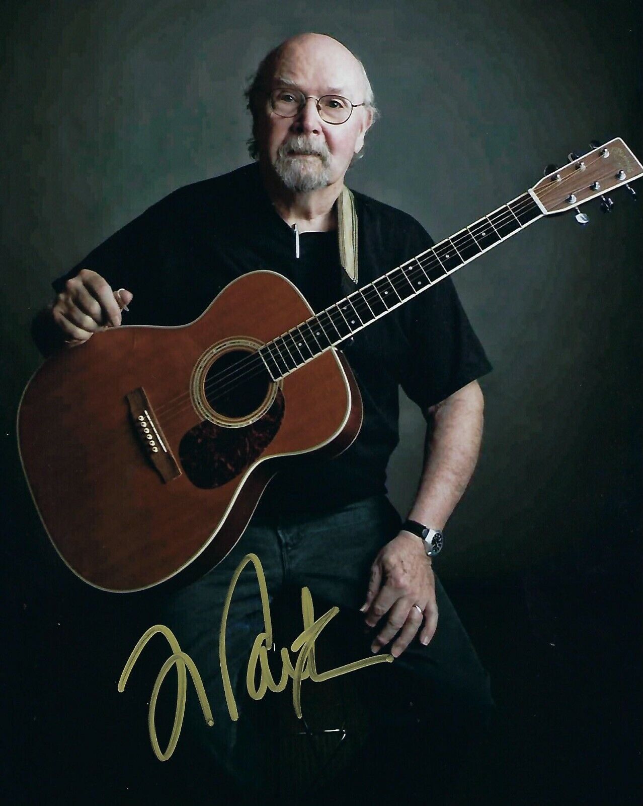 GFA The Last Thing on my Mind * TOM PAXTON * Signed 8x10 Photo Poster painting COA