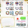 6Pcs chiens-bricolage carte de voeux