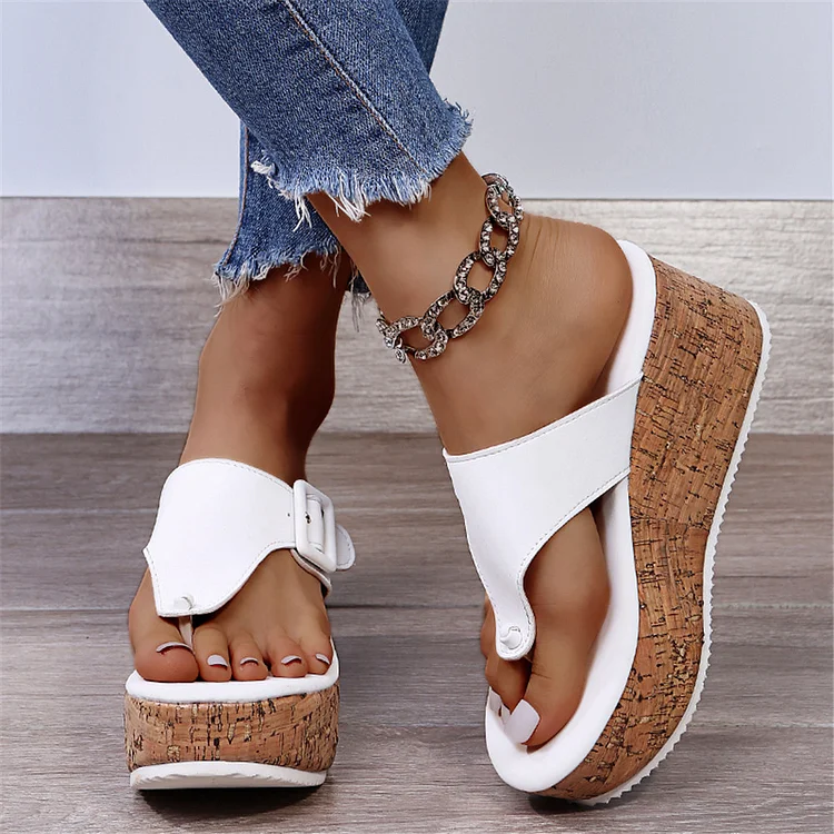 Elegant Orthopedic Summer High heeled sandals