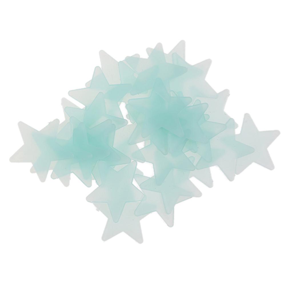 

100pcs Star Fluorescent Wall Stickers Children Room Luminous Decals Decor, 501 Original