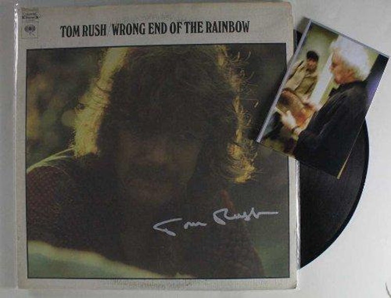 Tom Rush Autographed Wrong End Of The Rainbow