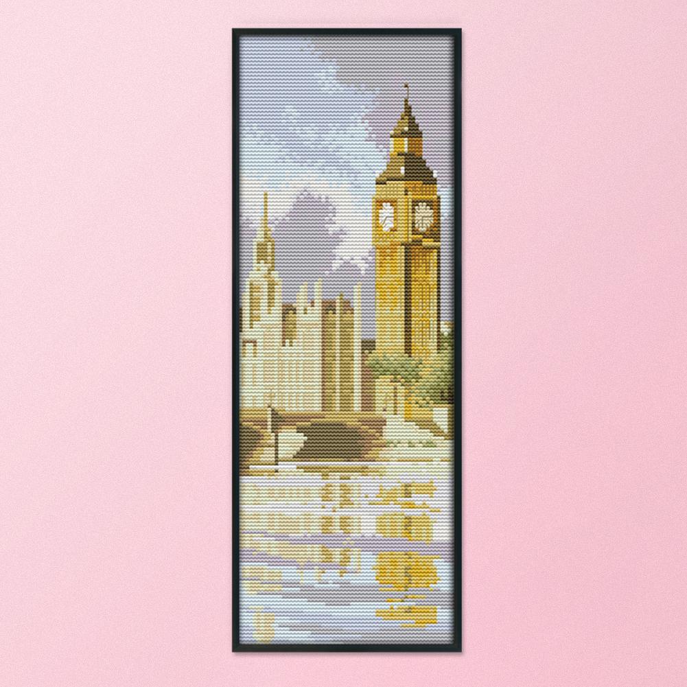 

Big Ben - 14CT Stamped Cross Stitch - 16*38cm, 501 Original