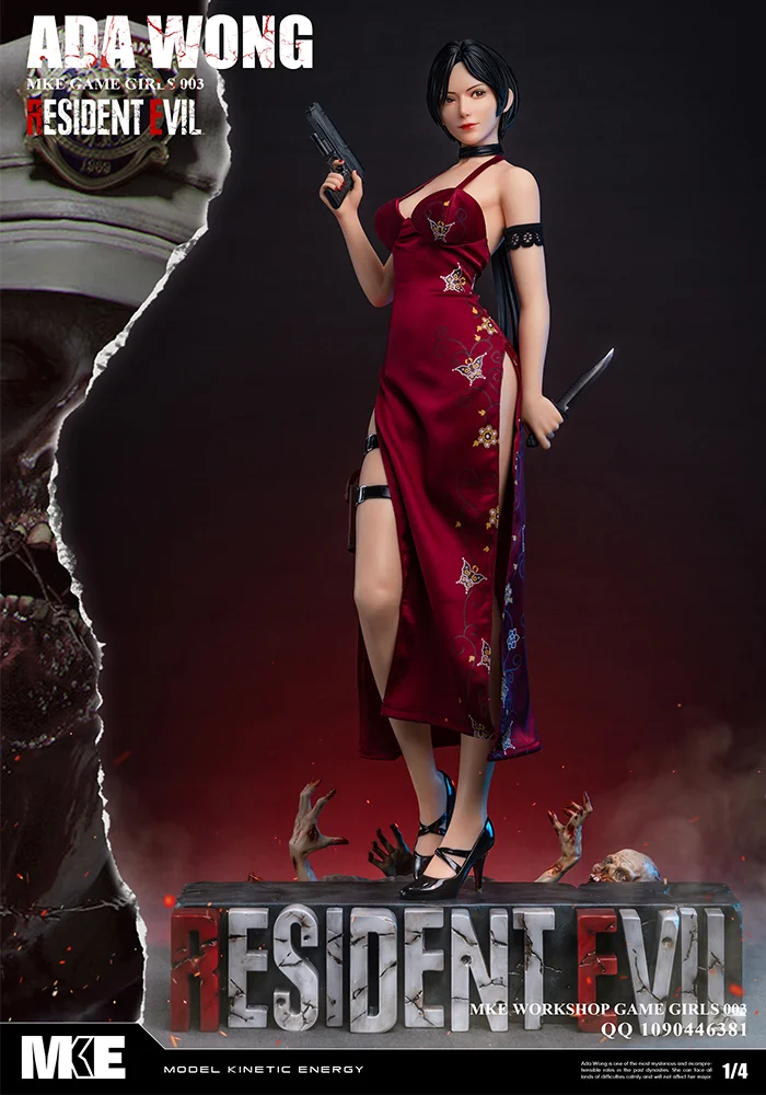 1/4 Scale Cheongsam ver. Ada Wong - Resident Evil Resin Statue - MKE Studios [Pre-Order]-shopify