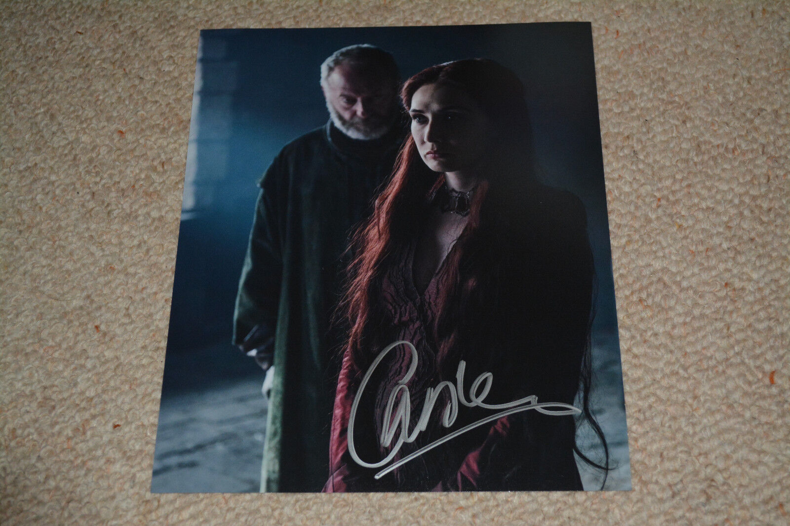 CARICE VAN HOUTEN signed autograph In Person 8x10 (20x25cm) GAME OF THRONES